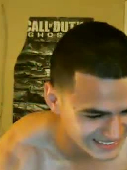 Ripped Latino Teen Is A FREAK