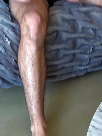 Hairy Otter Chad Blue Jerks Off