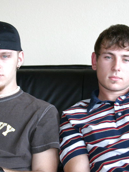 Three horny guys pull out their dicks and masturbate together on a couch